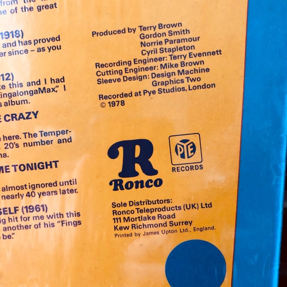 1978 UK LP Max Bygraves: LingaLongaMax - Picture 3 of 9